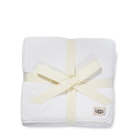 DUFFIELD LARGE SPA THROW - CREAM