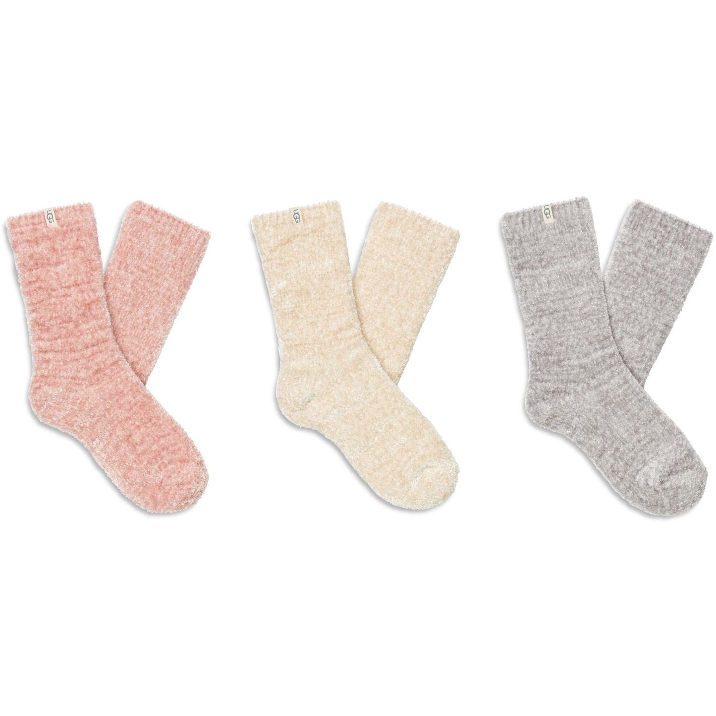 LEDA SPARKLE SOCK GIFT SET - 3 PACK (WHITE/LOTUS BLOSSOM/SEAL)